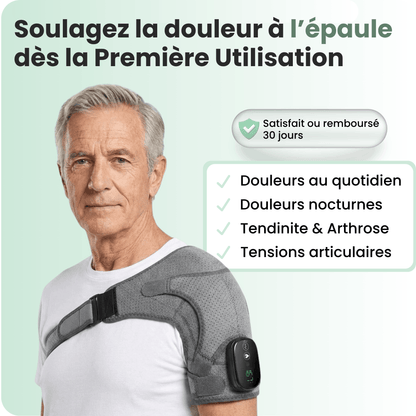 Épaulia™ Attelle Massante Triple-Action