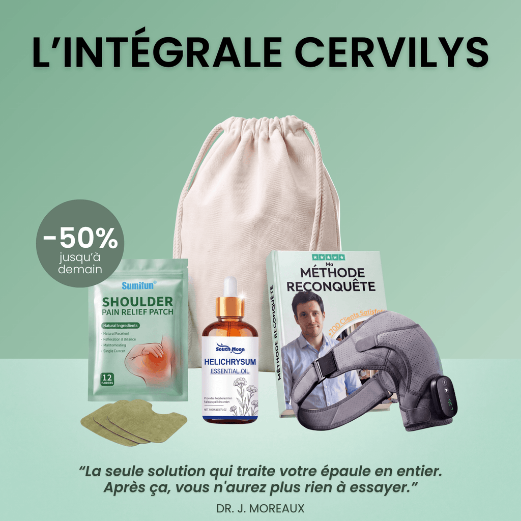 Épaulia™ Attelle Massante Triple-Action